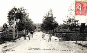 1432- Ain-Tedeles - Avenue de la Gare